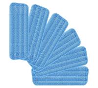 Serpillière vaporisateur de 137 cm, pour le nettoyage des sols, à l'état sec ou humide, avec 3 tampons en microfibre