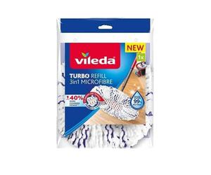 Serpillière Vileda Turbo 3in1 Microfibre 1 pc Blanc