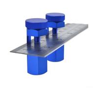 Serrage Auxiliaire d'Équerre pour en Alliage d'Aluminium pour Scie | guide de sciage pour robuste, pour calibre d\'angle pour verrouillable,outil pose charpente,guide découpe parquet