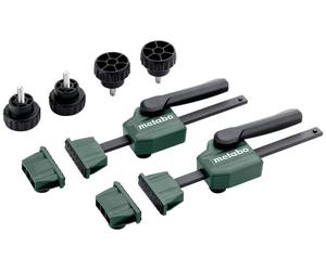 Serrages horizontaux Metabo pour MWB (lot de deux, avec levier de serrage, serrage de pièce)