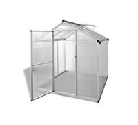 Vidaxl Serre Aluminium Renforcé 3,46 M² Vert