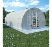 Serre 4,5m² 300x150x200 cm Tente Abri Plantes Fleur Jardin Extérieur vidaXL