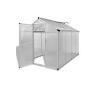 Serre - vidaXL - 41317 - Aluminium - Polycarbonate - 4,6 m² - Résistante aux UV