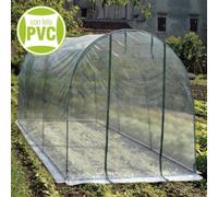 Serre À Tunnel Jardin Protection Plantes Potager Tissu PVC 200x180x300 149