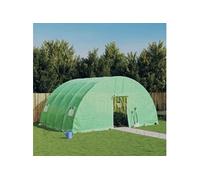 Vidaxl Serre Avec Cadre En Acier Vert 24 M² 6x4x2,85 M