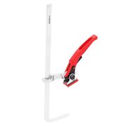 Serre-bois à serrage rapide - Lot de 2 - Système de serrage rapide - Fixations pour rails de guidage - Force de serrage : 180 kg - Portée : 6 cm - Tête étroite : 6 x 6 mm