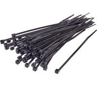 Serre-câble 150 mm x 7.60 mm noir TRU COMPONENTS TC-CVR150LBK203 1592760 crantage intérieur 100 pc(s)