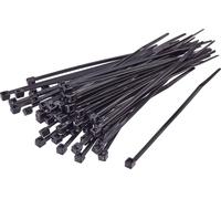 Serre-câble 200 mm x 7.60 mm noir TRU COMPONENTS TC-CVR200LBK203 1592862 crantage intérieur 100 pc(s)