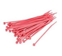 Serre-câble 203 mm x 3.60 mm rouge TC-CV150203 1593701 crantage intérieur 100 pc(s)