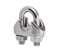 Serre câble étrier en acier inox 4/5mm - - 8360301