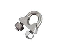 Serre câble étrier standard 12mm en acier zingué CHAPUIS 300 12Z