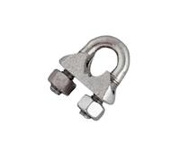Serre-câble étrier standard 8mm en acier zingué - - 300/8Z