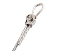 Serre-câbles à boulon M2/M3/M4/M5/M6/M8/M10, 20 pièces | Clips de câble métallique en acier inoxydable 304, for le gréement et la tension des cordes à linge(M2)
