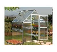 Palram – Serre de jardin Mythos 2,3 m² (1,85 x 1,26 m) Argent 701636