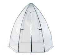 Serre De Jardin 200 X 240 Cm Blanc Vert Helloshop26 03_0010545 Multicolore