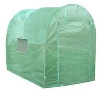 Serre de Jardin 2m x 2.5m Polytunnel Couverture PE Cadre Métal Diamètre 19 mm Vert G