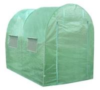Serre de Jardin 4m x 2m Polytunnel Couverture PE Cadre Métal Diamètre 25 mm Vert G