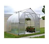 Serre de jardin 5.7m² argent 703726