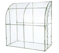 Serre de jardin adossée 2 m² - Longueur : 2 m, Largeur : 1 mMulticolore