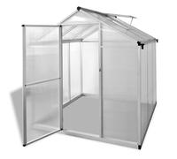 Serre de Jardin Aluminium Renforcé 10,53 m² Tunnel Abri Légume Fruit vidaXL
