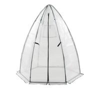 Serre de jardin Hunze 183 x 160 cm blanc vert