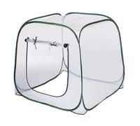 Nature Serre de Jardin Pop-Up 100x100x100 cm - Protection Anti-UV, Toile PE Transparent 0.8 mm, Microclimat, Plisable