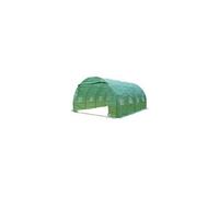 VOUNOT® Serre de Jardin Tunne 12m2 en Acier galvanisé Serre de Jardin Maraichère Verte Idéale pour Faire Pousser et protéger Vos Plantes en Toutes Saisons