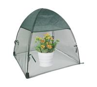 Serre de patio Tente de germination avec couverture PE | Serre de balcon 56x56x56 cm avec cadre métallique Pour légumes fruits plants tomates fleurs intérieur porche balcon terrasse