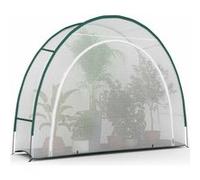 Serre D'hivernage Demi Lune 300 X 80 X 220 Cm Balcon Et Terrasse Blanc