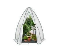 IDMarket - Serre d'hivernage dôme 160 x 160 x 180 cm Balcon et terrasse