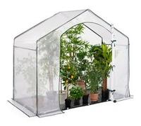Serre D'hivernage Maison 180 X 100 X 160 Cm Balcon Et Terrasse Blanc