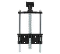 Serre en fonte – Serre parallèle pour le travail du bois – Grande capacité de charge – Tige filetée réglable – Longueur : 37 cm – Portée : 17,9 cm – Noir