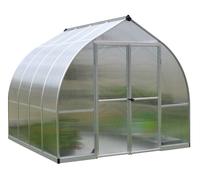 Palram Serre en polycarbonate Bella 2,44 x 2,44 m Argent