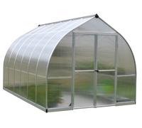 Palram – Serre de jardin – Bella 2,44 x 3,63 m – Polycarbonate, 8,86 m² – Argent