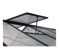 Serre jardin polycarbonate ""Dahlia"" Vert Sapin 13,29 m²