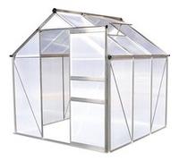 Serre Jardin Polycarbonate Hortensia - 3,65m² Noir
