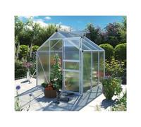 Serre Jardin Polycarbonate Hortensia - 3,65m² Noir