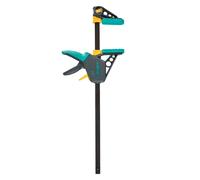 Wolfcraft Serre-joint à une main EHZ PRO 3032000 – Ouverture 100–450 mm, saillie 100 mm