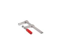 Serre-joint à vis 25 cm section 15 x 5 mm saillie de 50 mm en alliage et manche bois - 2112025 - Urko