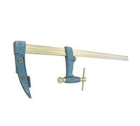 Serre joint charpentier URKO - serrage 600mm - saillie 120mm - rail 35x8mm - 4003J