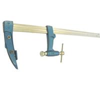 Urko Serre-joint charpentier 4003J – serrage 800 mm, saillie 120 mm, rail 35x8 mm