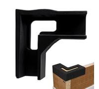 Serre-joint d'angle 6,9 x 6,9 cm imprimé en 3D en forme de L pour le | Équerre d'angle en L pour menuisier, bibliothèque, table, armoire, tiroir, lit