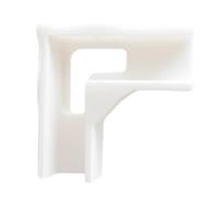 Serre-joint d'angle Positionneur en L imprimé en 3D de 6,9 x 6,9 cm | Adaptateur de pince d'angle à 90 degrés pour menuisier, bibliothèque, table, armoire, tiroir, lit