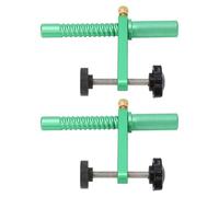 Serre - joint de Banc 19mm 3/4 Pouces, Pince Rapide Métallique pour Travail du Bois, Kit 2 Pièces - Libération Rapide, Forte Pression Jusqu’à 600 Livres, Pour Atelier de Menuis