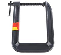 Serre-joint en C acier 100 x 185 mm menuiserie pour bois | Pince de Serrage, Construction Acier Noir, Usage Menuiserie, Maintien du Bois, Format de Serrage 100 X 185 Mm