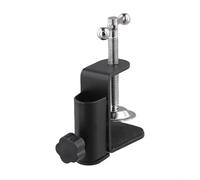 Serre-joint en C en métal pour pied de microphone jusqu'à 12 mm lampe de | Avec mousse souple et silicone, protège les meubles et les appareils contre les rayures et les points de pression