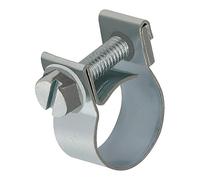 Serre-joint léger selon DIN 3017, acier galvanisé brillant (W1), diamètre nominal 19,0 mm, largeur de bande 9,0 mm