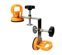 Serre-Joint Pierre 90° Ventouses Nivellement Comptoir(A) | Angle pour précis 90°, ventouses fortes, pour idéal comptoirs, métal pour durable, nivellement facile