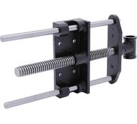 Serre-joint pour bois - Serrage d'établi - Acier - Multifonctionnel - Longueur 25,4 cm - Sans clé ni fiche