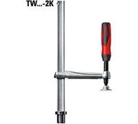 Bessey Serre-joint pour table de soudage TW28-30-14-2K – Poignée 2K, 300×140 mm
